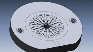 Reverse Engineering - 3D-CAD-Daten - Spritzgusswerkzeug mit kleinen Hakenkavitäten